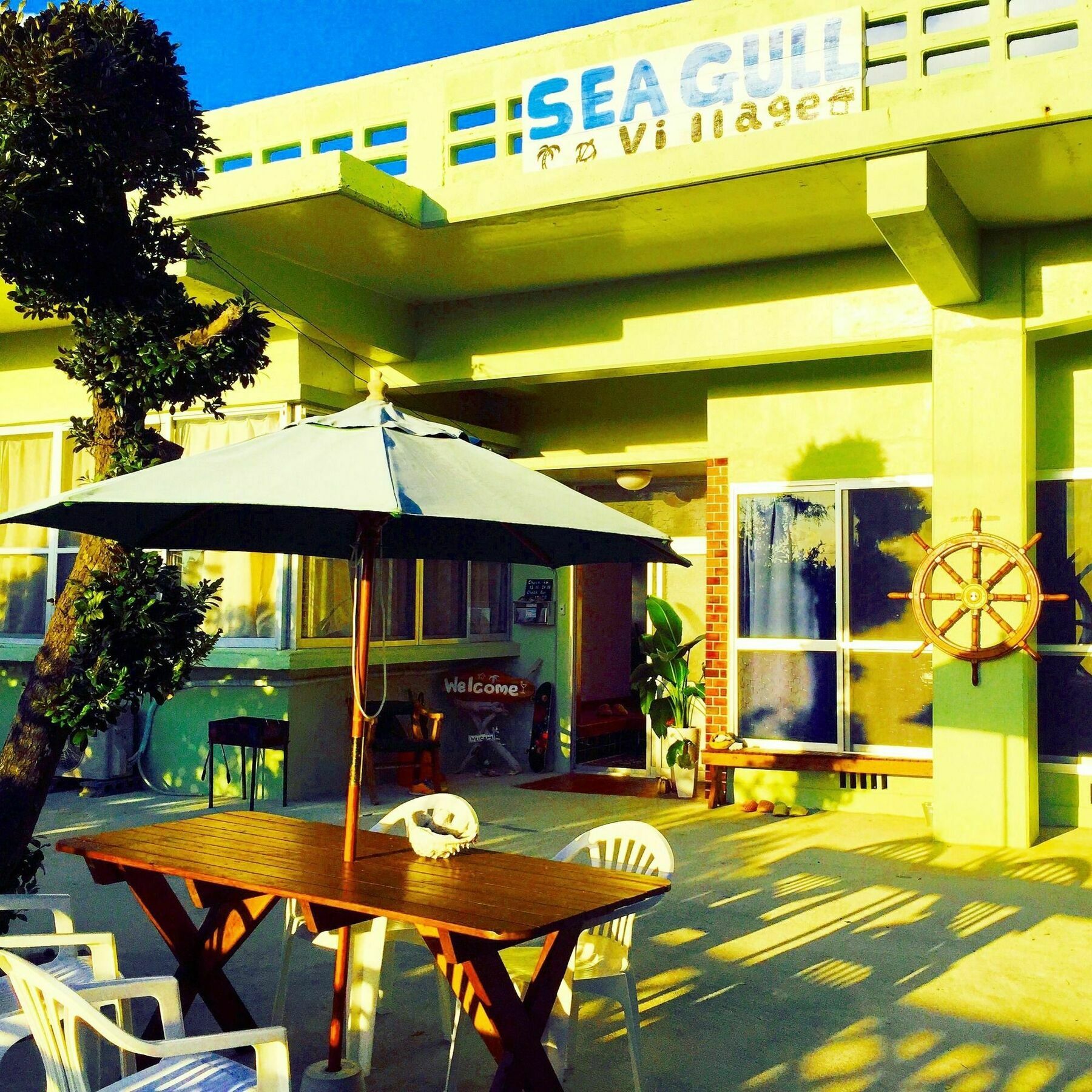Guesthouse Seagull Village 本部町 エクステリア 写真
